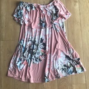 Off the shoulder dress